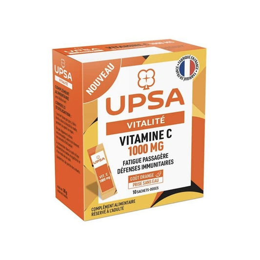 VITAMINE C 1000MG UPSA DOSE 10